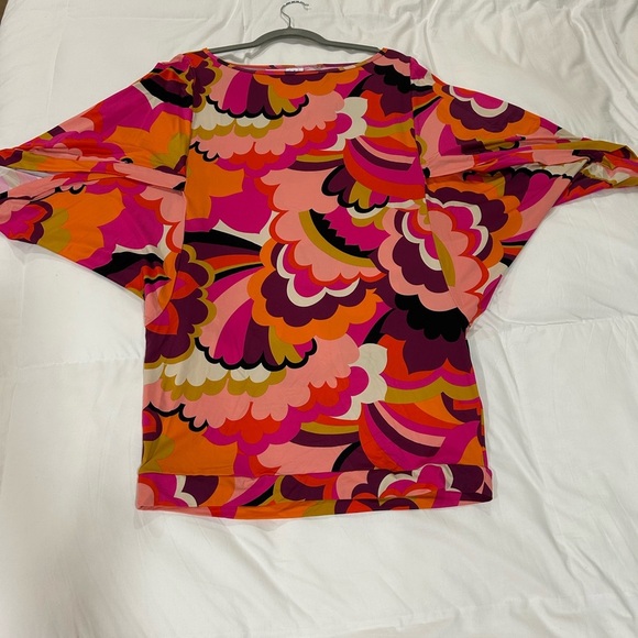 TRINK TURK FAN FAIRE TUNIC DRESS COVERUP SIZE LARGE - Picture 4 of 8